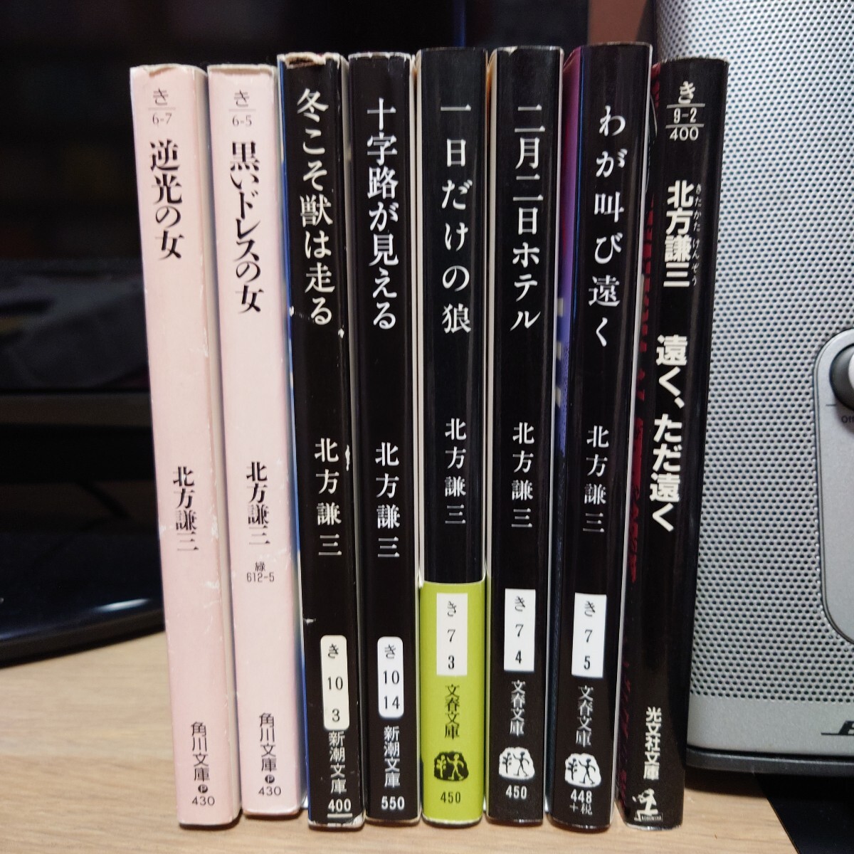 北方謙三 文庫本 8冊/逆光の女 黒いドレスの女 冬こそ獣は走る 十字路が見える 一日だけの狼 二月二日ホテル わが叫び遠く 遠く、ただ遠く拍卖