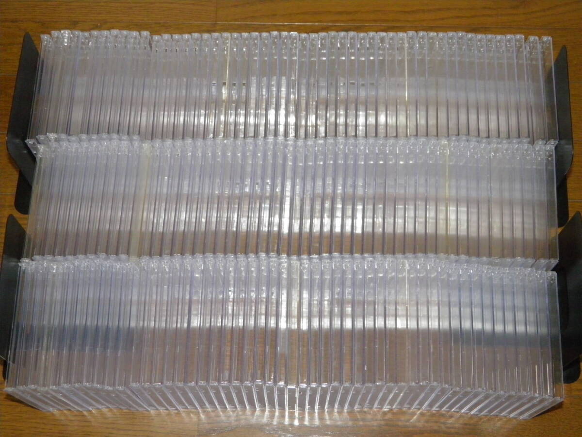 CD ケース 150個 まとめ売り 空ケース 収納 整理 梱包 包装 保護ケース プラスチック 入れ物 小物入れ拍卖