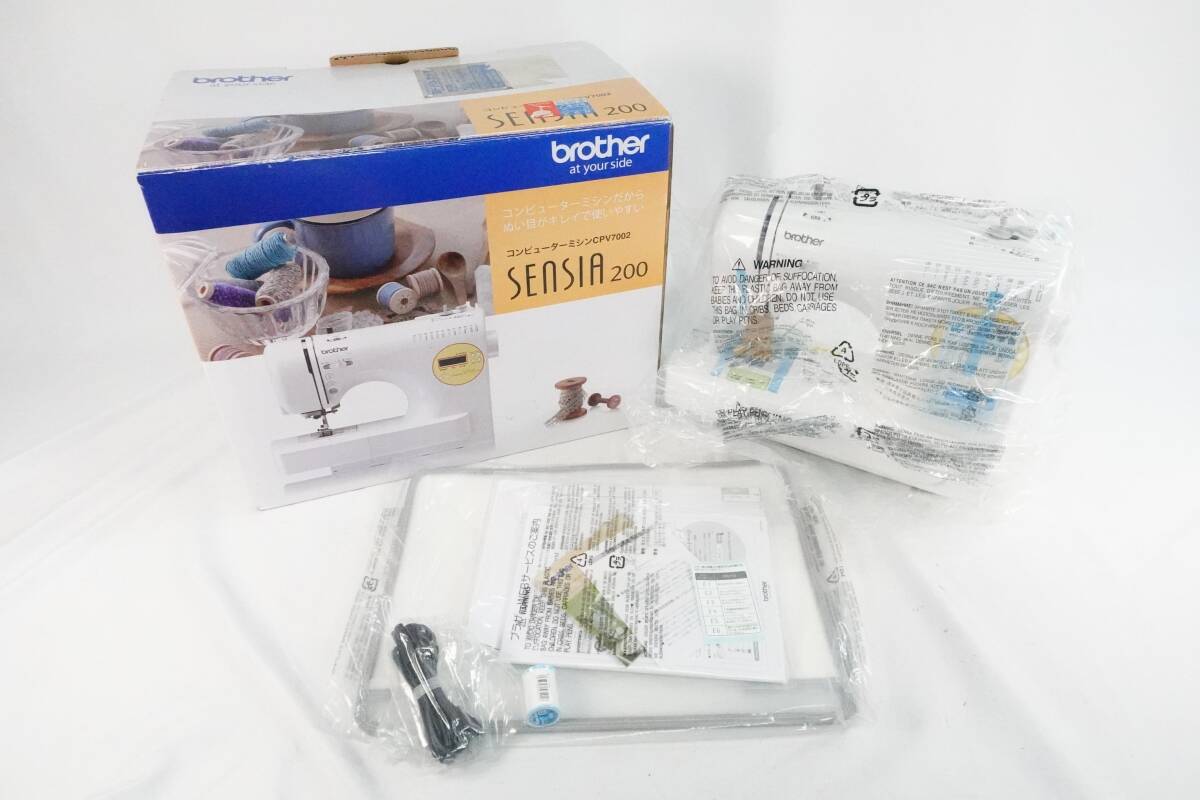 BROTHER コンピューターミシン SENSIA200 ブラザー センシア 箱付き拍卖