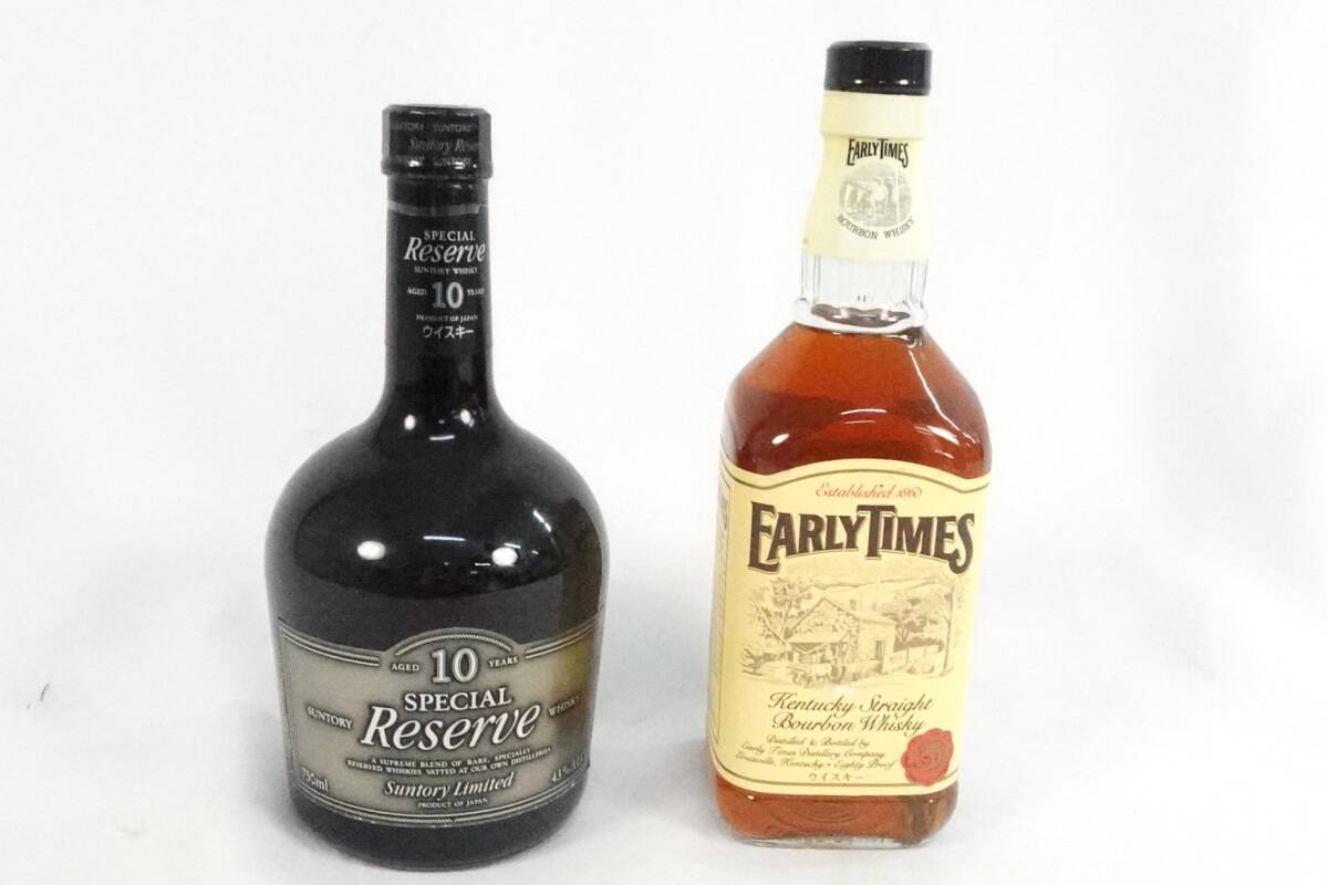 EARLY TIMES SPECIAL Reserve アーリータイムズ スペシャルリザーブ 700ml 750ml 40度 43度 お酒 ウイスキー 拍卖