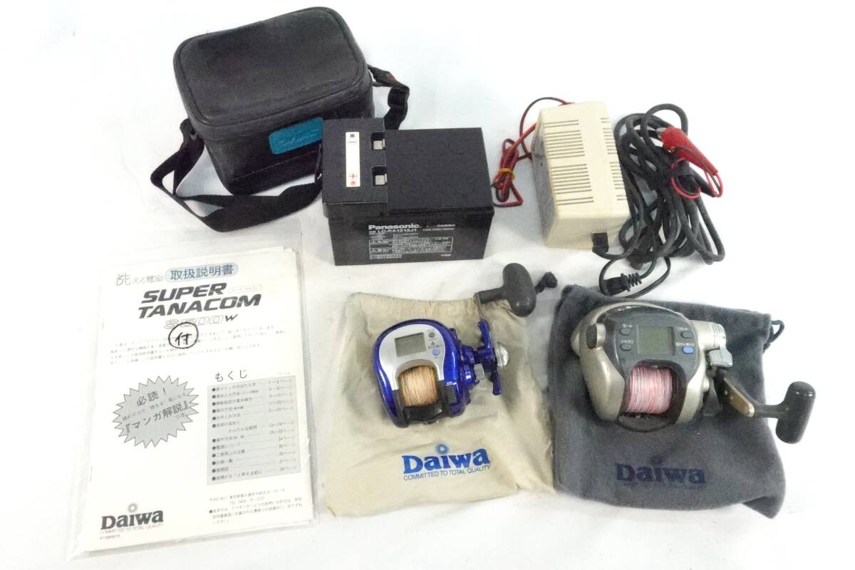 Daiwa ダイワ リール 2点まとめ HYPER TANASENSOR 300F SUPER TANACOM-S500W拍卖