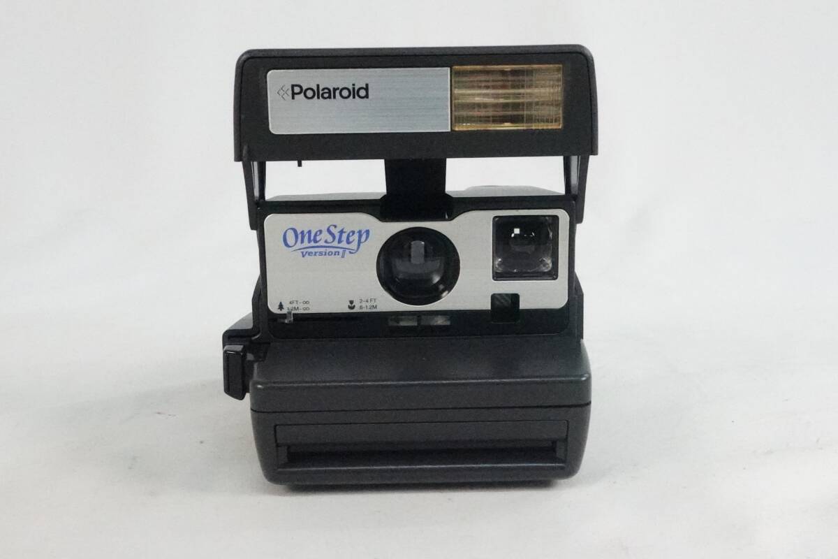 Polaroid ポラロイド one step versionⅡ インスタント カメラ ブラック系拍卖