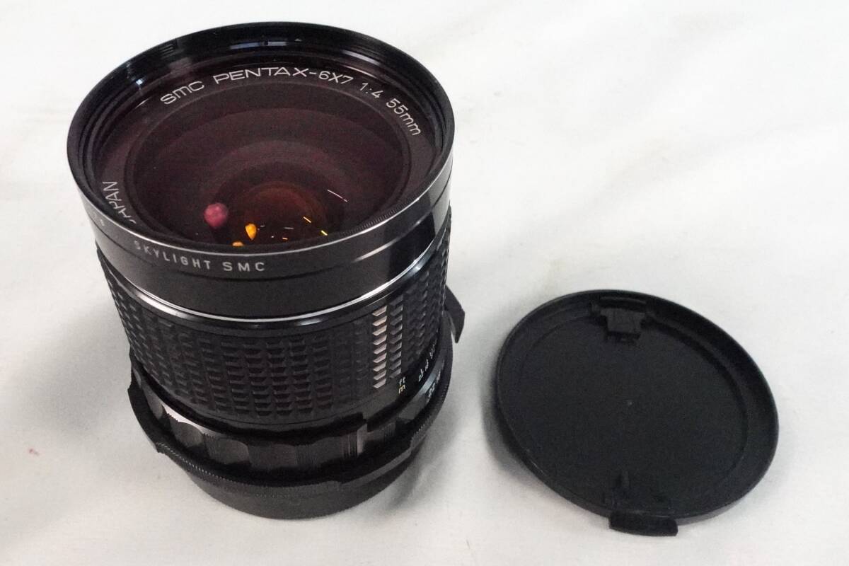 SMC PENTAX 6×7 1:4 55mm エスエムシー カメラレンズ フォーカス レンズ拍卖
