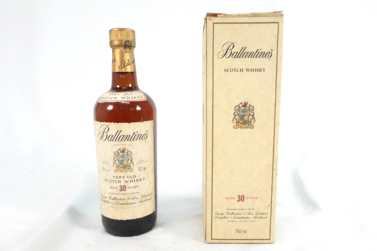 scotch whisky VERY OLD Ballantine,s AGED 30YEARS バランタイン ウイスキー ウヰスキー お酒拍卖