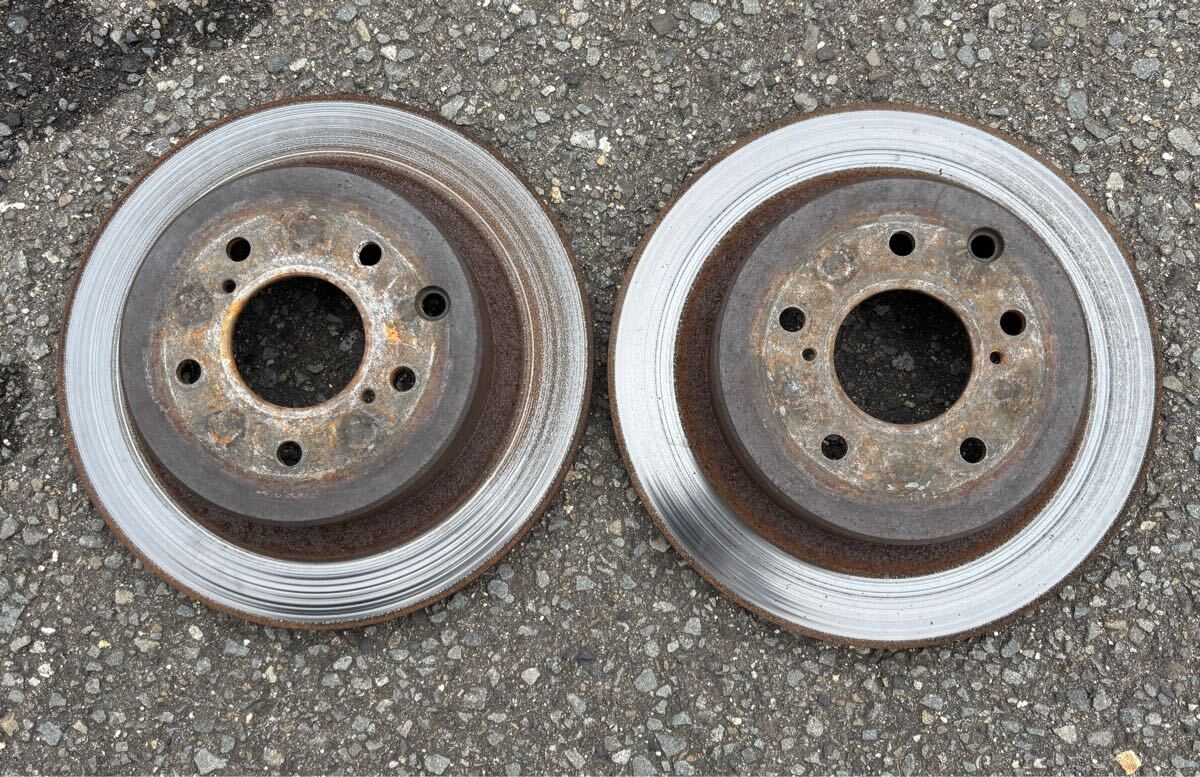 ☆R32 GT-R スカイライン★日産 リアブレーキローター☆左右2枚セット☆送料込み!! z32 ディスクローター ER34 25gt-t ターボ s15拍卖