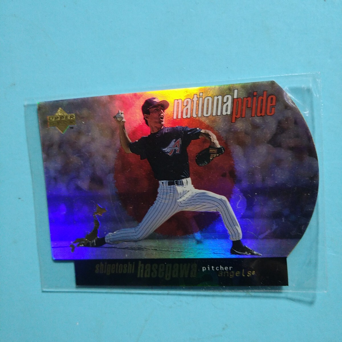 1997 UPPER DECK national pride 長谷川滋利 SHIGETOSHI HASEGAWA Aエンゼルス拍卖