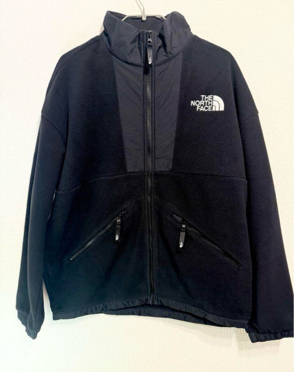 極美品ノースフェイス ボアフリース ジャケット ホワイトレーベル ブラック L拍卖