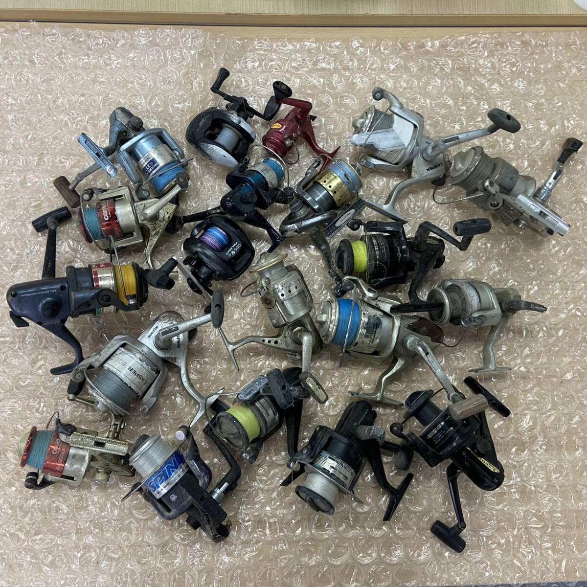 z/z/z/U113-24/6700/ リール20個まとめ 約6.7kg SHIMANO シマノ COMET コメット Daiwa ダイワ他 状態様々拍卖