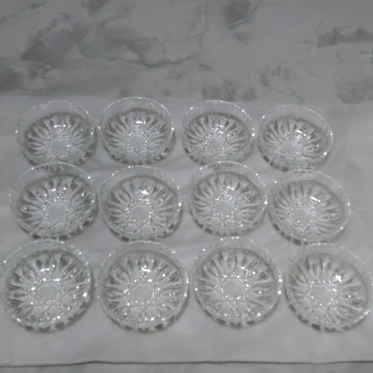 新品 未使用 ガラス ボウル 昭和レトロ Asahi 小鉢 12個拍卖