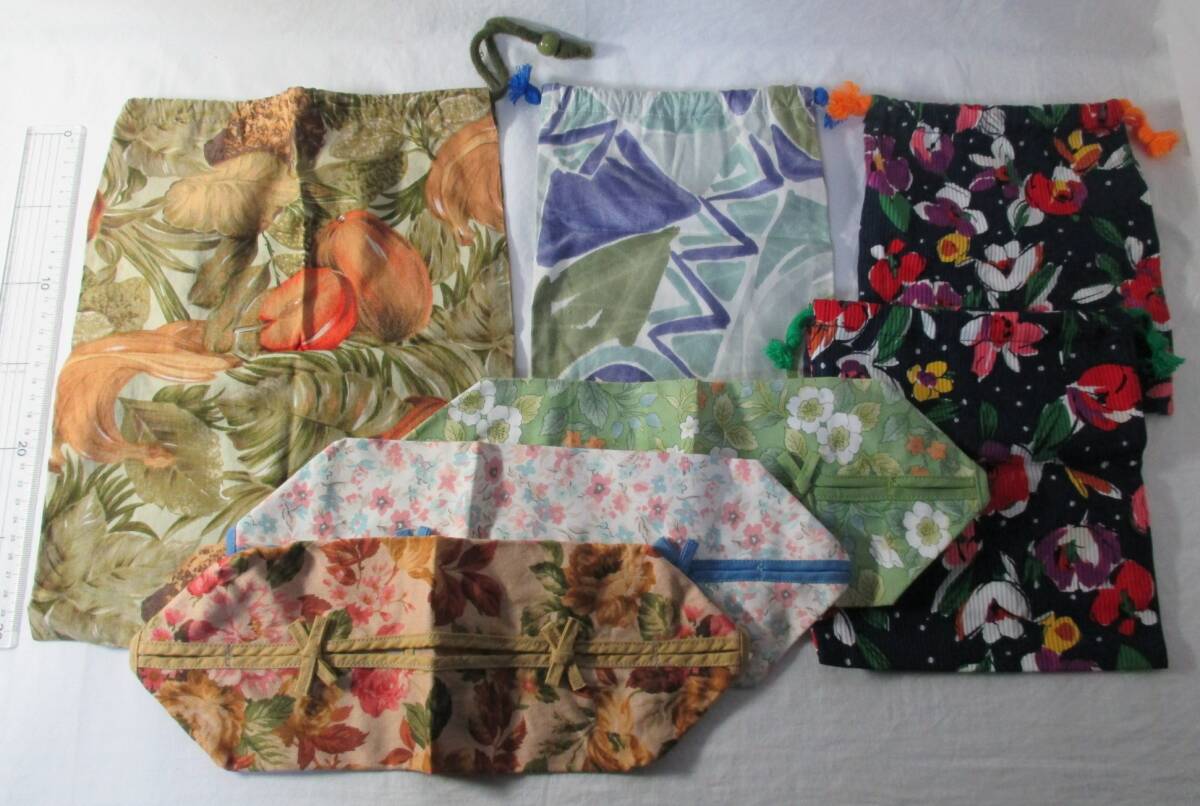 ボックスティッシュカバー 巾着袋 セット 手作り ハンドメイド拍卖