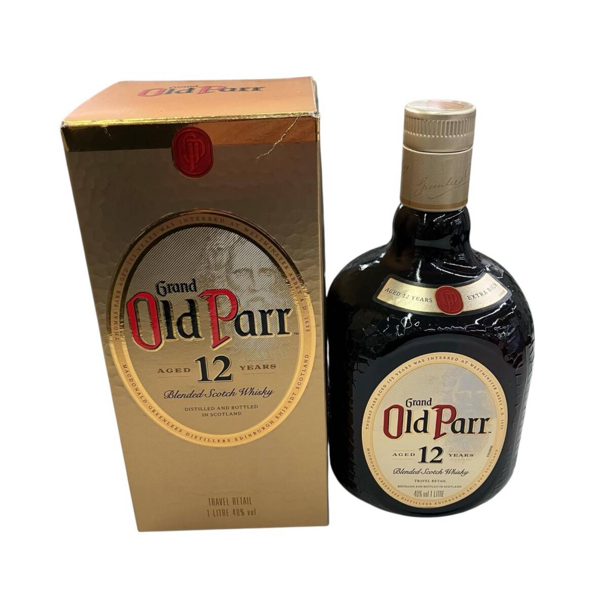 186000 Grand Old Parr グランド オールドパー エクストラリッチ スコッチウイスキー 12年拍卖