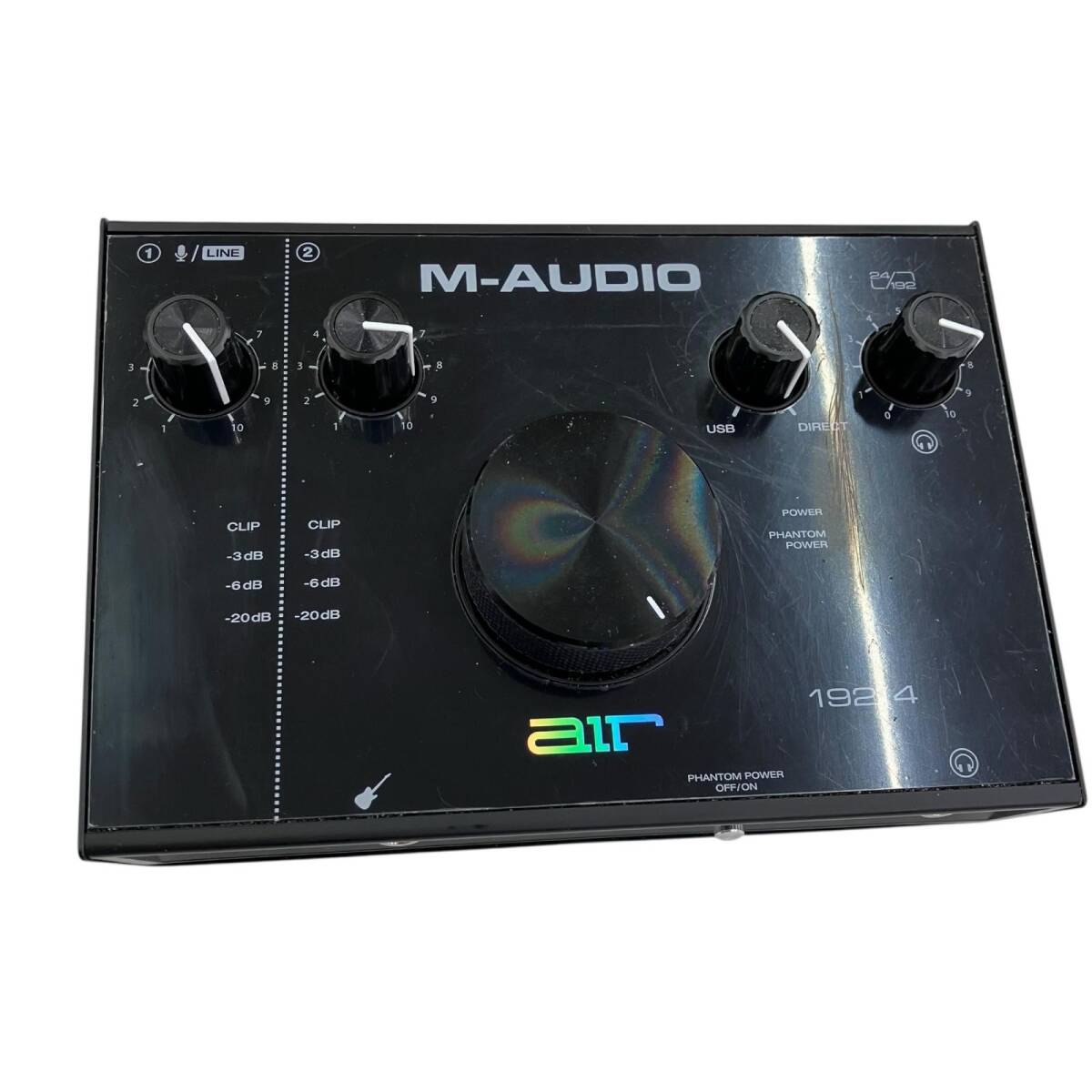 186000 現状品 M-AUDIO エムオーディオ AIR 192/4 USBオーディオインターフェイス ブラック拍卖