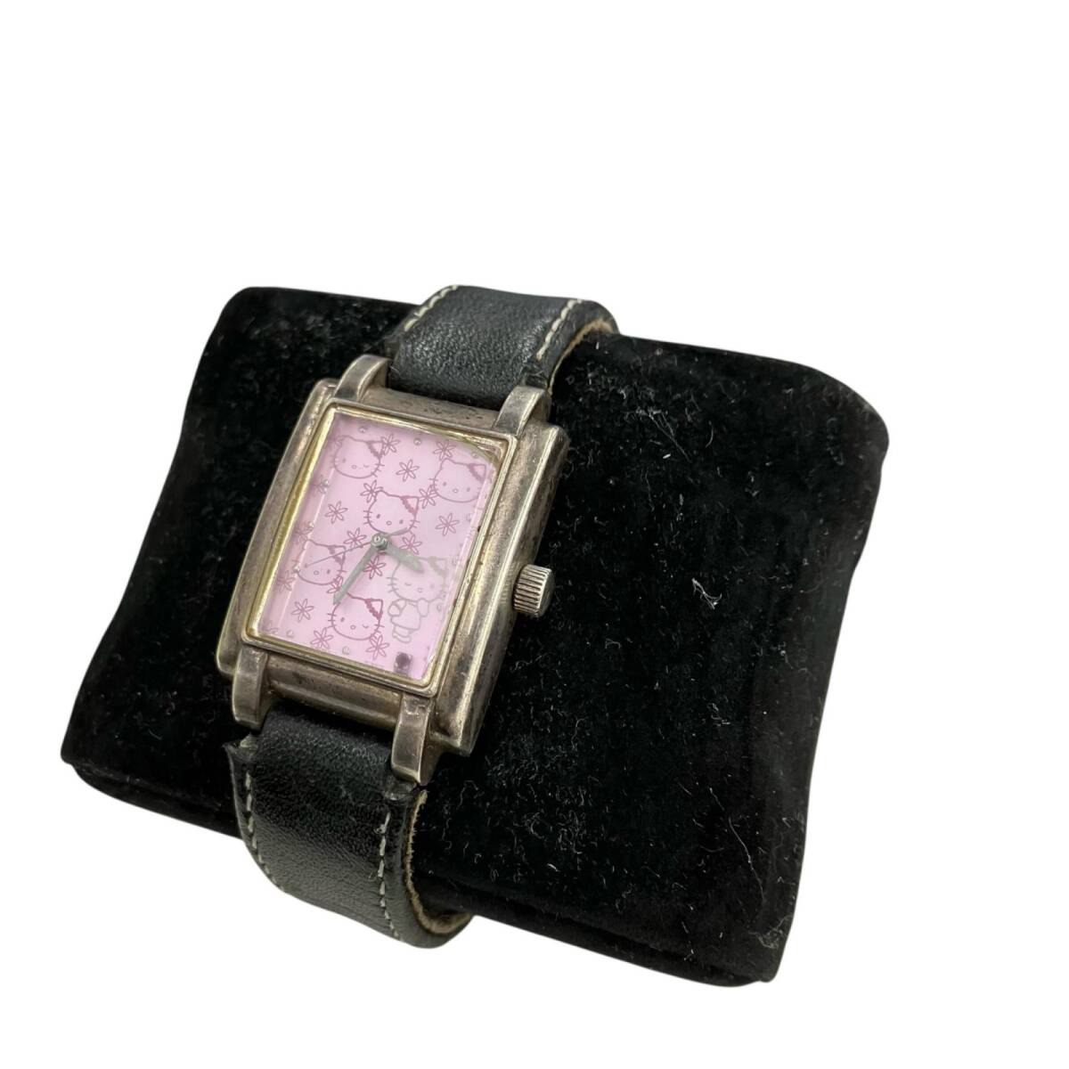 186001 動作未確認 CITIZEN シチズン 腕時計(クォーツ) ハローキティ 25周年 シルバー925 レディース拍卖