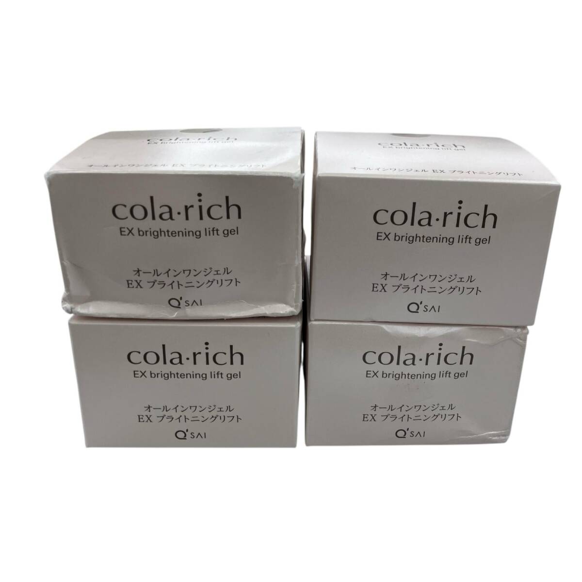 186001 新品未使用 colarich オールインワンジェル おまけ付き ブライトニングリフト4点まとめ売り拍卖