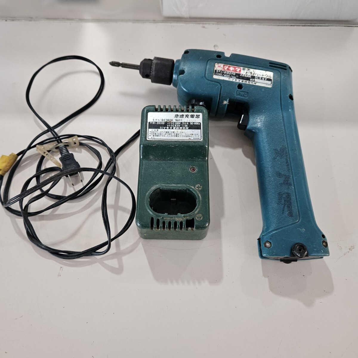 makita マキタ ドライバードリル 6012HD レトロ工具 激レア品 コレクション拍卖