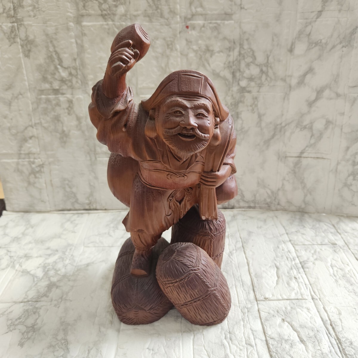 大黒天 七福神 大黒様 置物 縁起物 オブジェ コレクション拍卖