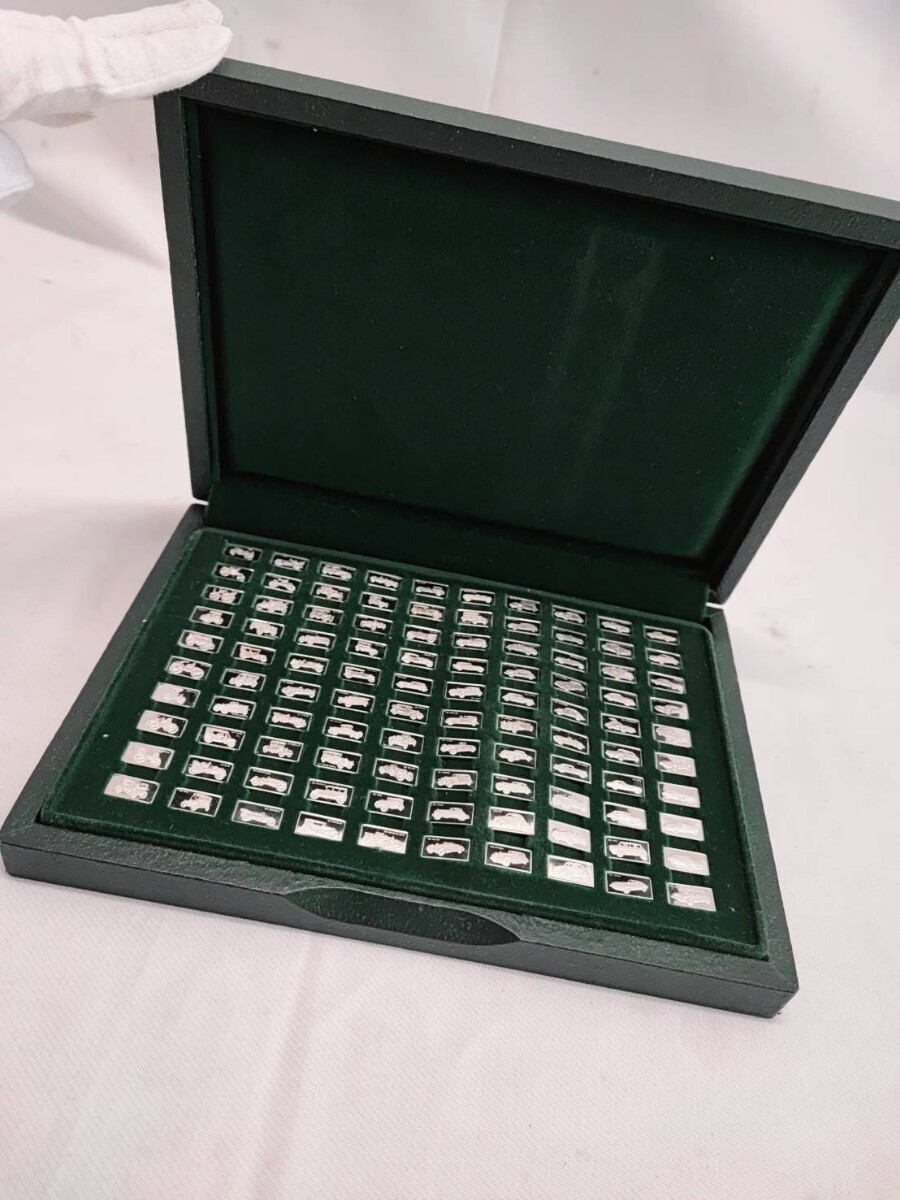 フランクリンミント 偉大なる自動車100種 純銀製ミニチュアコレクション 当時物 コレクション Franklin Mint フランクリンミント社(0930)拍卖