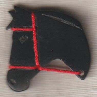 ドイツ 足付きボタン ホースヘッド 馬 拍卖