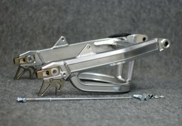 KEPSPEED製 モンキー用【G2F +12cm】アルミスイングアーム(アクスルシャフト付き)(スタビあり)拍卖