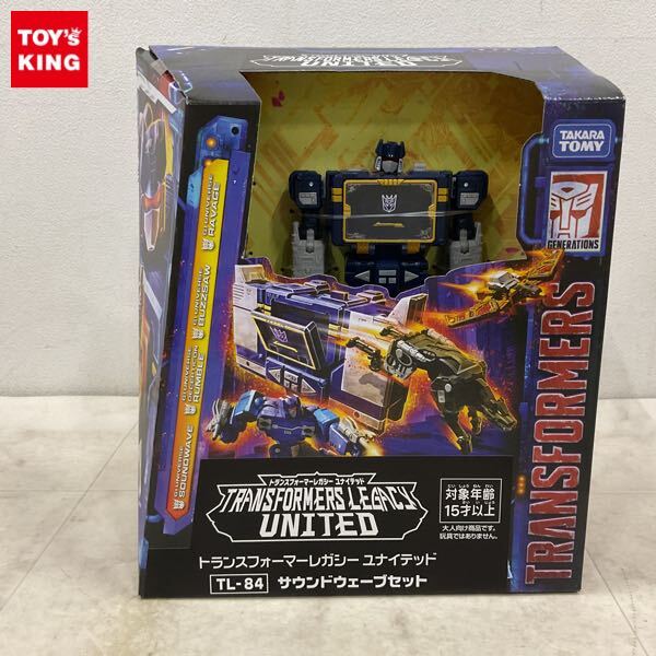 1円〜 タカラトミー トランスフォーマー レガシー ユナイテッド TL-84 サウンドウェーブセット拍卖