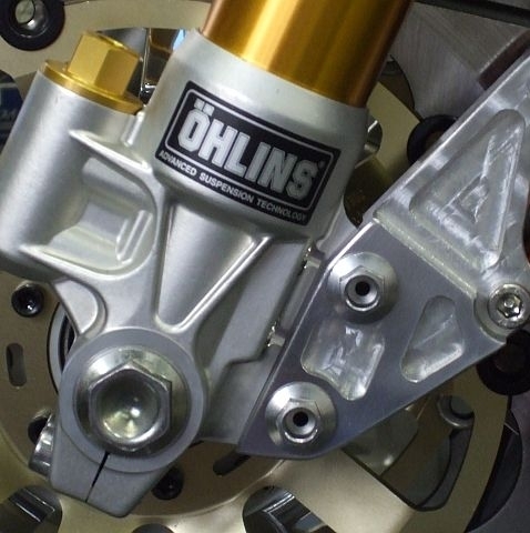 純正 オーリンズ OHLINS / フロントフォーク用 / 艶消しブラック マットブラック / 正規輸入品拍卖