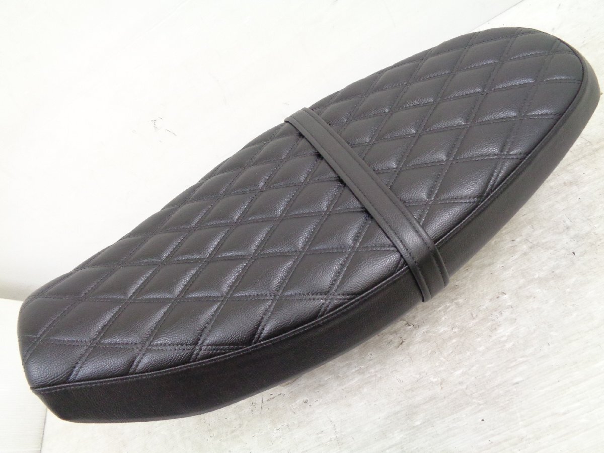 トライアンフ スピードツイン 1200 純正 オプション クインテッド シート キルティング ブラック A9700628 未使用【G853】拍卖