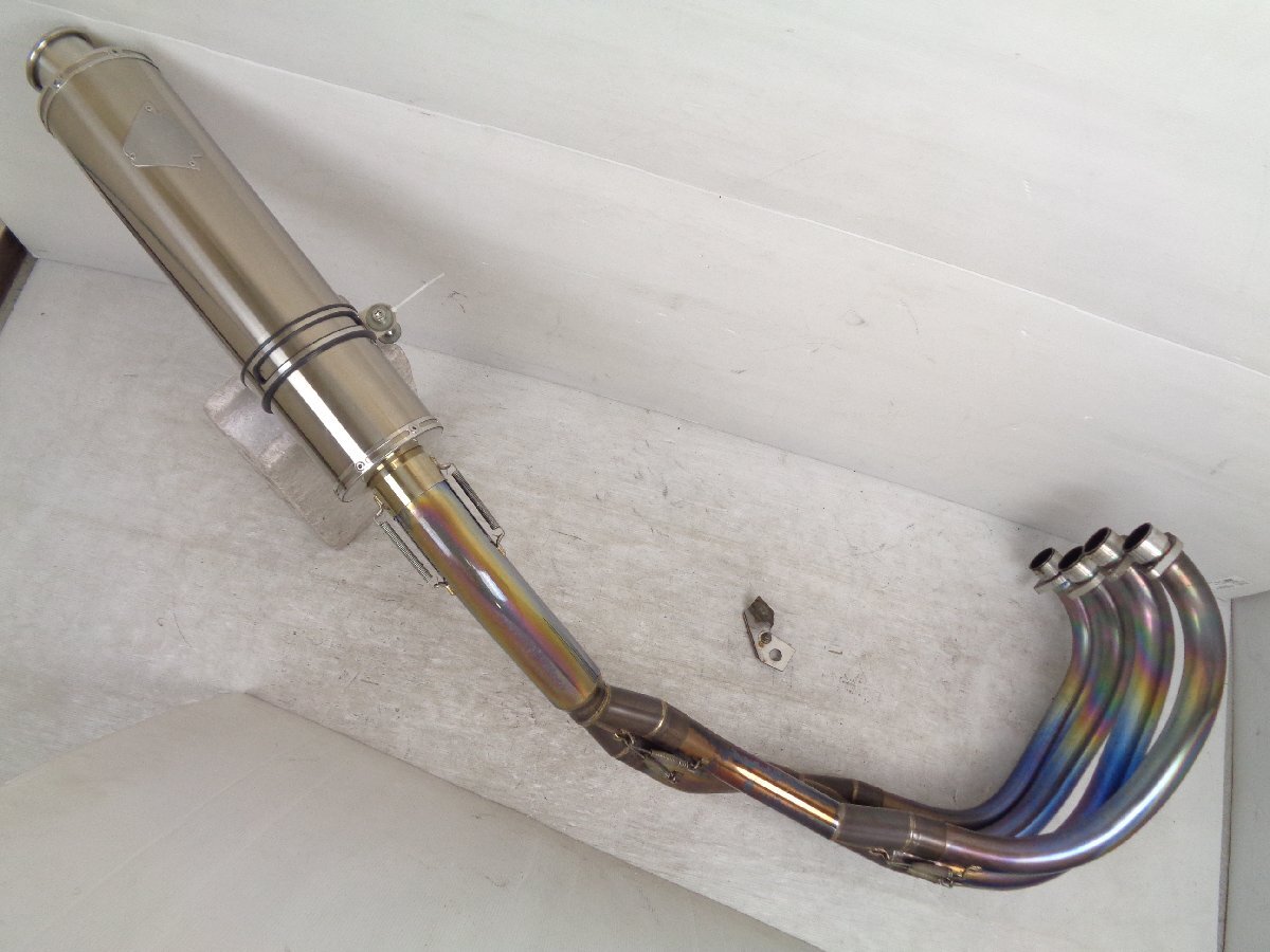 CB1300SF SC40 98-02 アールズギア ワイバン ソニック チタン サイレンサー 4-2-1 フルエキゾースト マフラー 良品【G868】拍卖