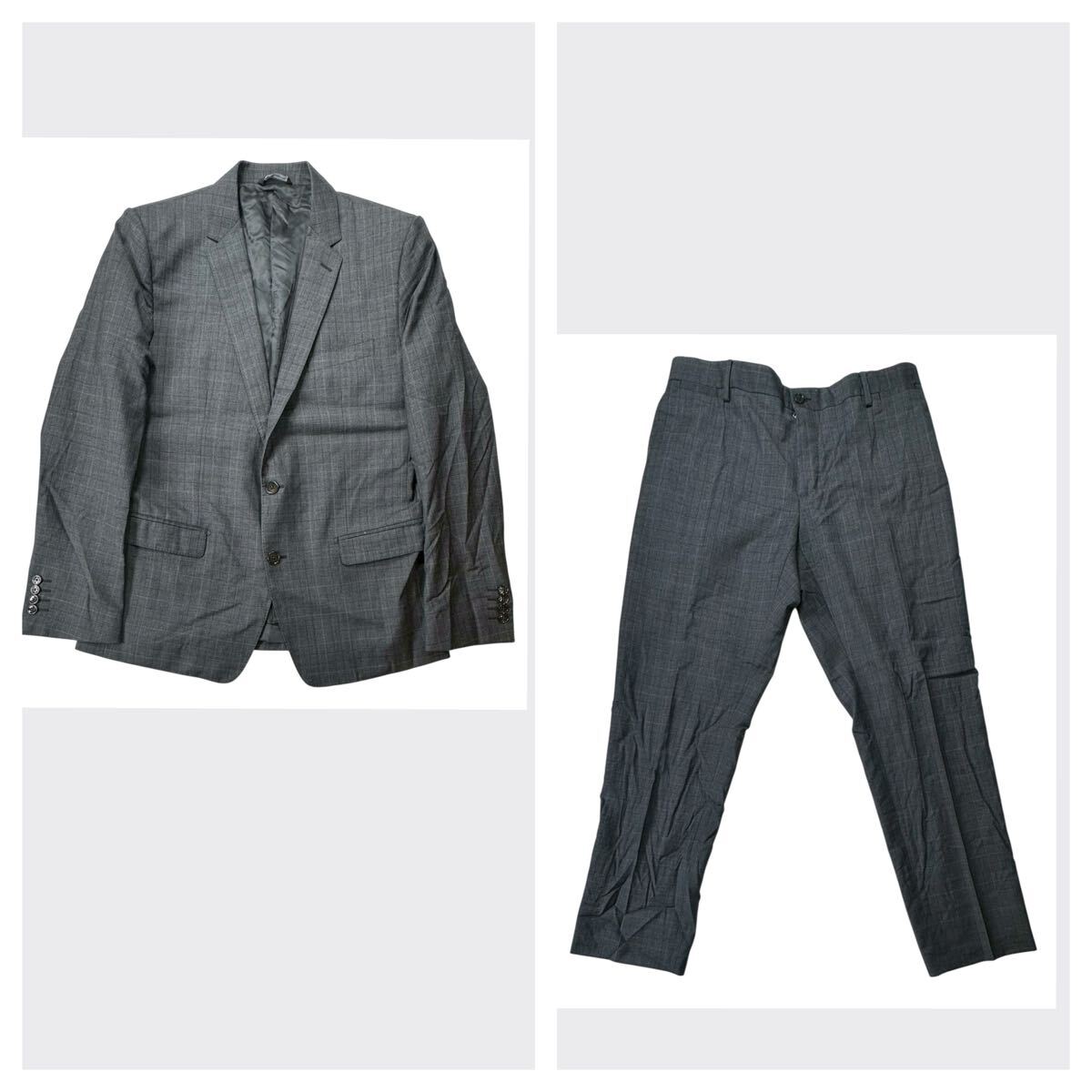 DOLCE&GABBANA ドルチェ&ガッバーナ ジャケット パンツ スーツ セットアップ グレー 52拍卖