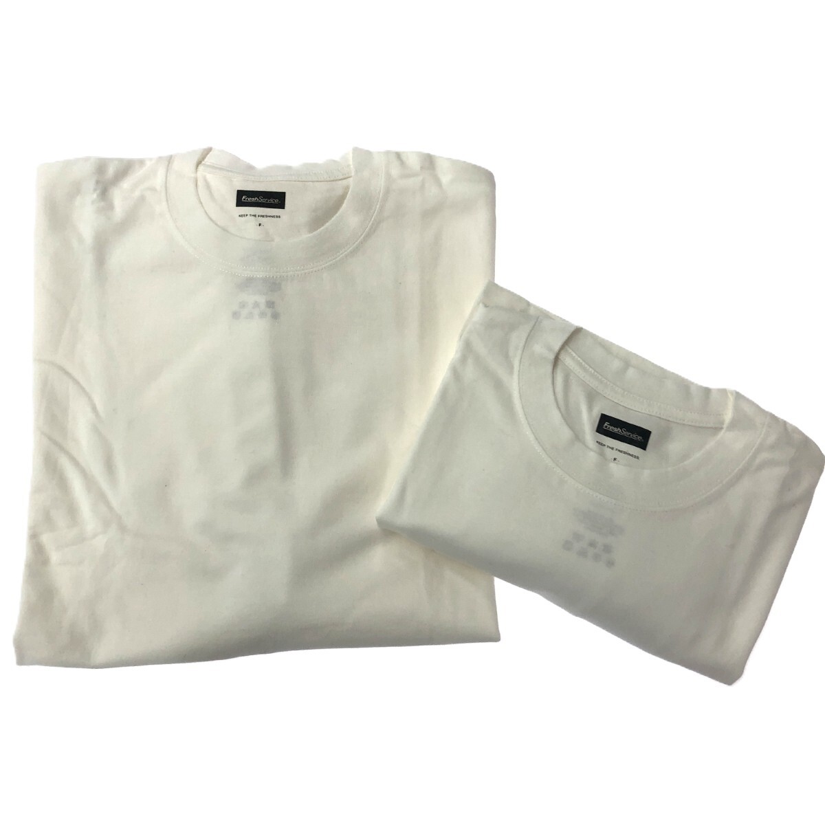 未使用品◆FreshService フレッシュサービス パックT サイズ:F 2パック ホワイト メンズ拍卖