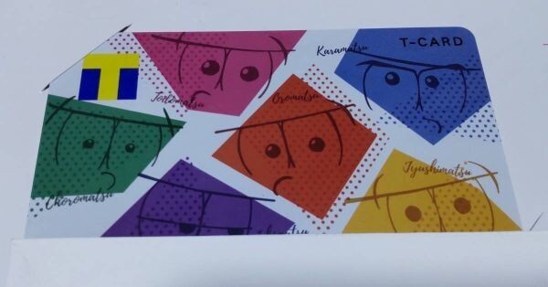 匿名配送 Vポイントカード おそ松さん2020ver. 新品 未登録 Tカード拍卖