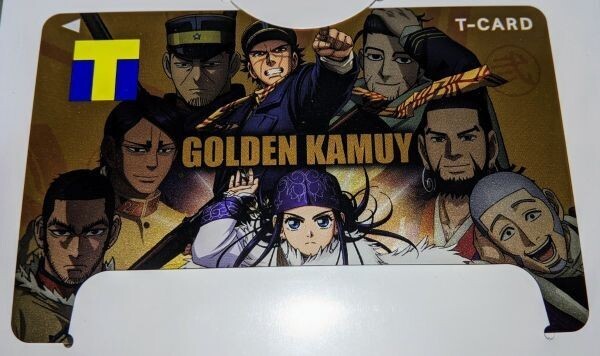 匿名配送 Vポイントカード ゴールデンカムイ 新品 未登録 Tカード拍卖