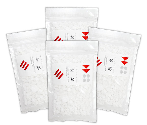 本葛 400g(100gX4袋)★自生している天然葛根だけを地下水を使って精製し1ヶ月かけて乾燥★血液サラサラ効果も期待ができる万能食(*^^*)拍卖