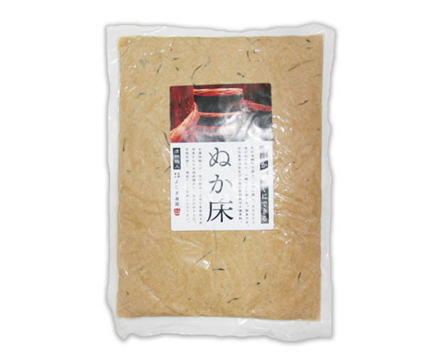 自然栽培 熟成糠床(1kg)★無肥料・無農薬★無添加・無化学調味料★エキスの使用なし★すぐに糠漬けできる♪ご家庭で簡単に乳酸発酵漬物♪拍卖