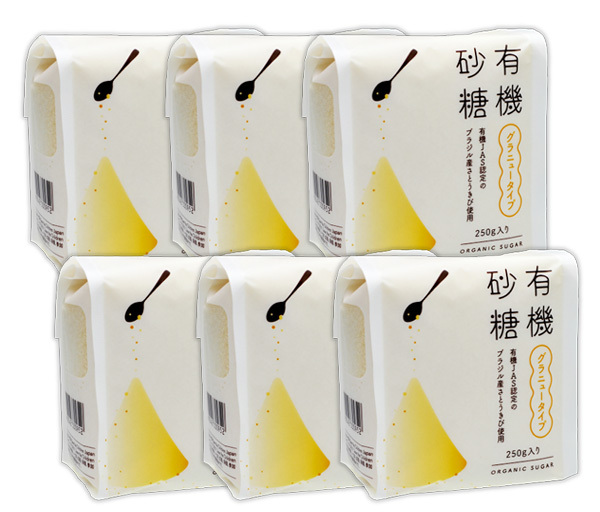 有機 砂糖1500g(250gX6)★オーガニック★無農薬★無添加★益虫を活用して害虫駆除、自然の摂理に従った生態系コントロールにより有機栽培拍卖