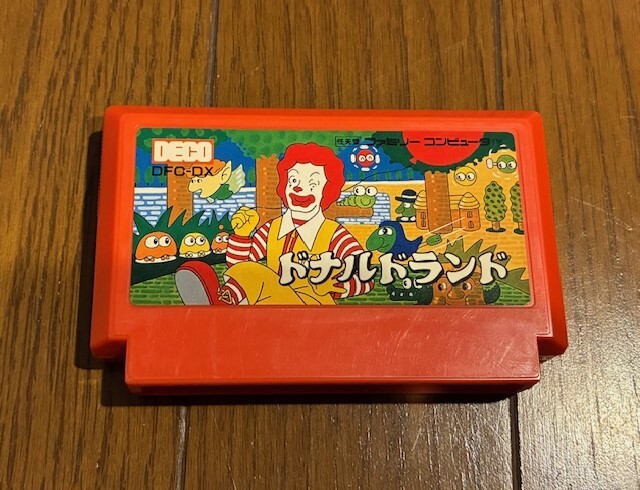 ドナルドランド ファミコン 中古 本体のみ 動作未確認 【条件付きで運賃込み】拍卖