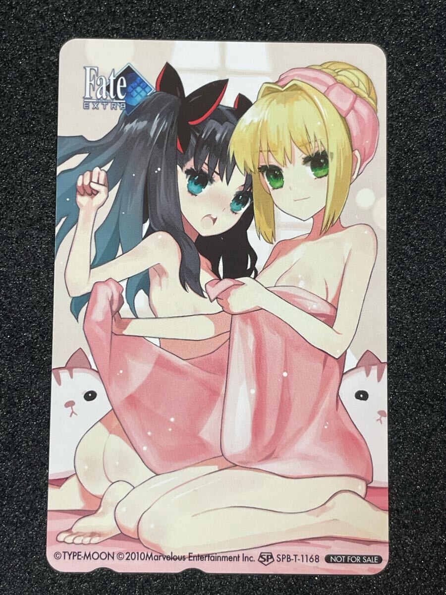 【テレカ】Fate/extra ccc セイバー 遠坂凛 未使用 〈金券各種出品中〉拍卖
