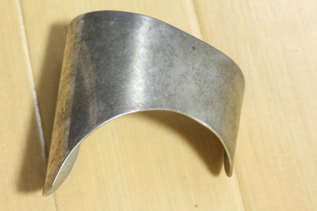 リング デザイン アクセサリー シルバー腕輪 JANE SMITH 在銘 銀製ブレスレット 拍卖