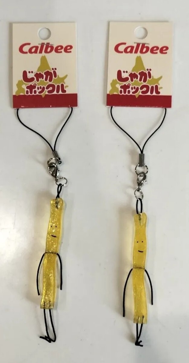北海道銘菓 じゃがポックル ☆ ストラップ 2個セット 新品未使用拍卖