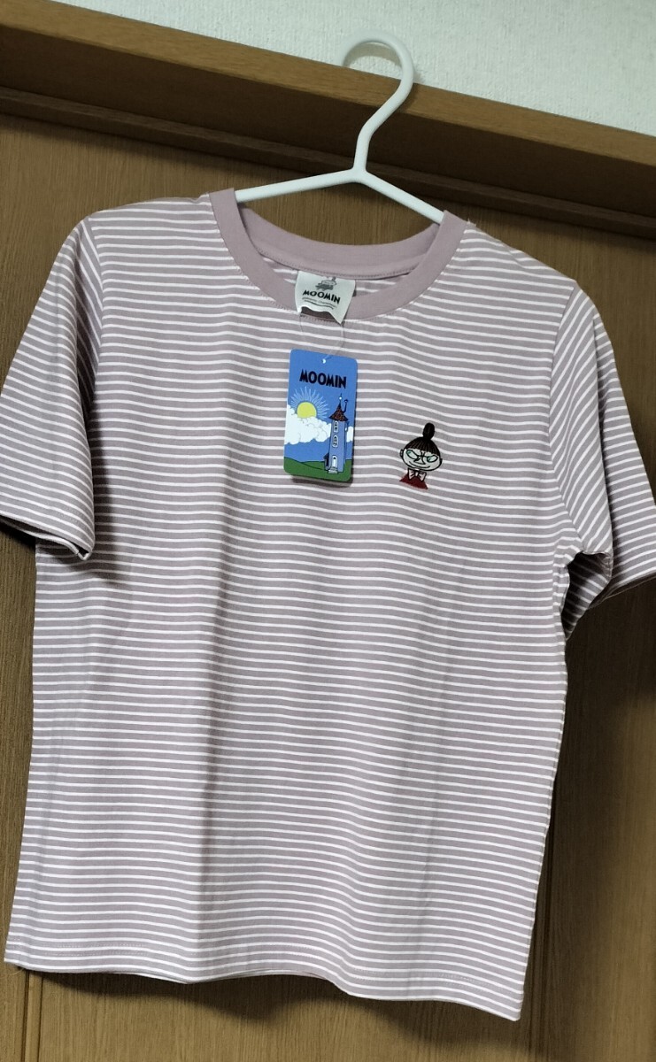 ムーミン ☆ ミィのストライプTシャツ 新品未使用タグ付 Мサイズ拍卖