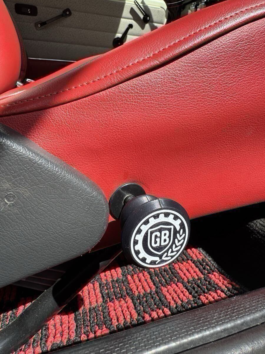 ▲▲新製品▲大評判!!▲ローバーミニ専用 純正シート用シートチルトノブ2個セット。工具不要で簡単取付! 拍卖