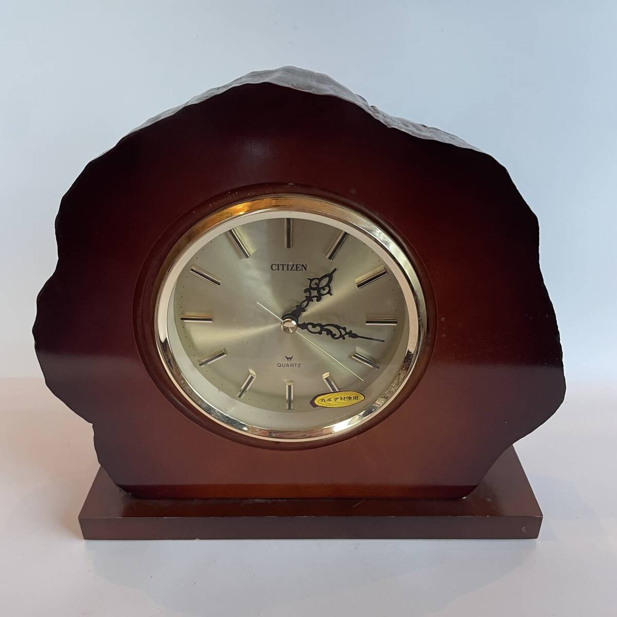 CITIZEN シチズン 年輪 カエデ材 かえで 置時計 4RG230-A拍卖