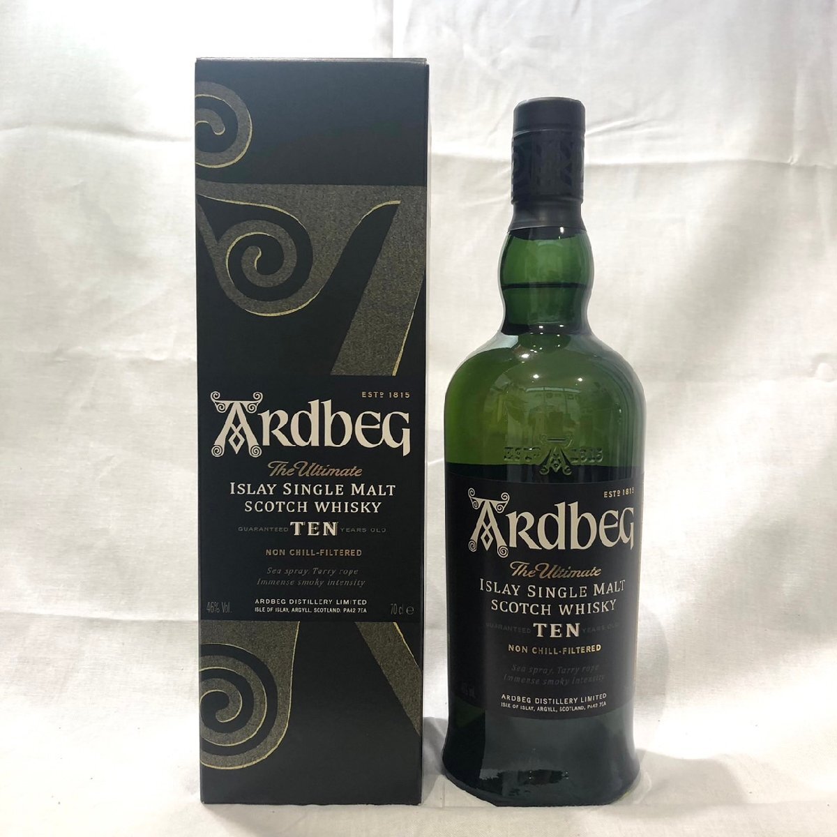 ARDBEG TEN YEARS OLD アードベッグ 10年 700ml 46% 箱付き ISLAY SINGLE MALT シングルモルト コレクション 人気 激安 S3127拍卖