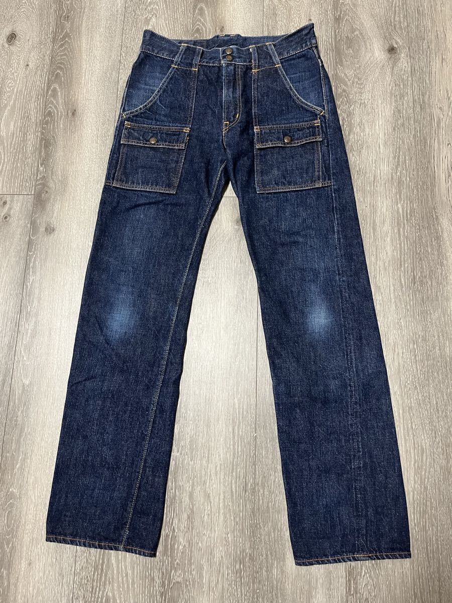 フルカウント ブッシュパンツ デニムパンツ ジーンズ デニム インディゴ ワークパンツ拍卖