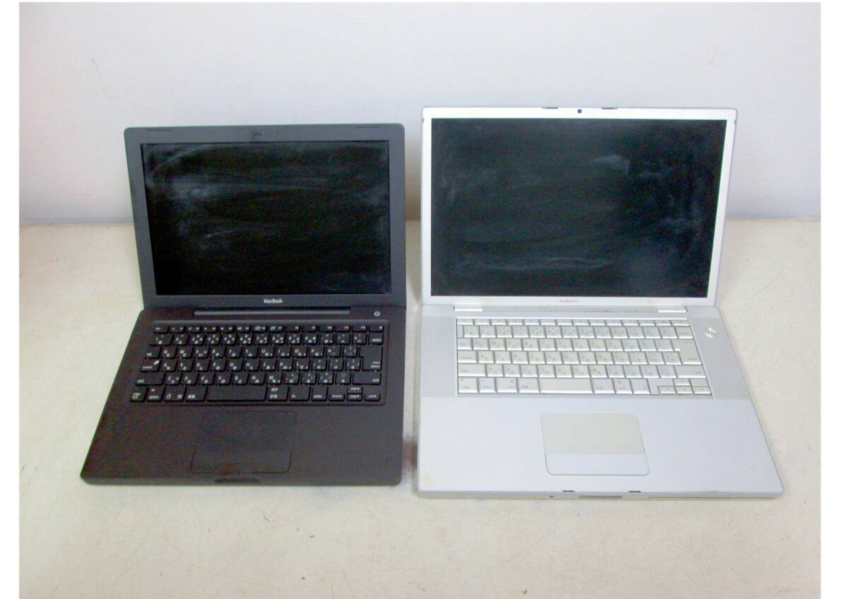 《510094》ノートパソコン / Apple【2台】MacBook A1181 / MacBook Pro A1260拍卖