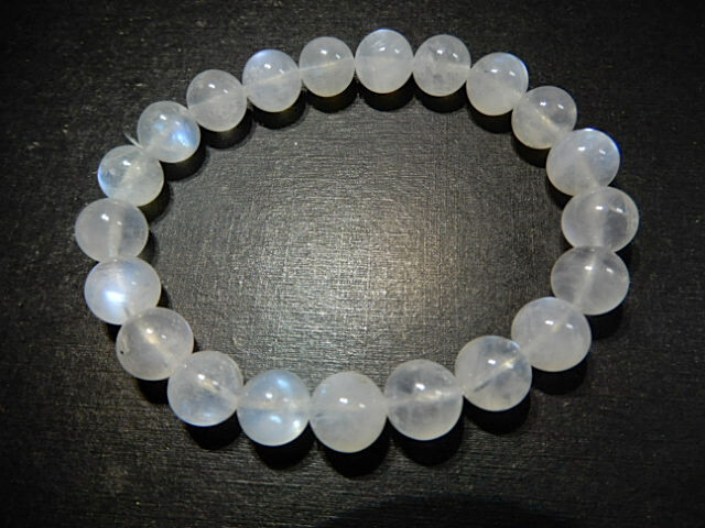 高級天然貴石BD7542 ブルームーンストーン 超極上級美品9mm大光拍卖