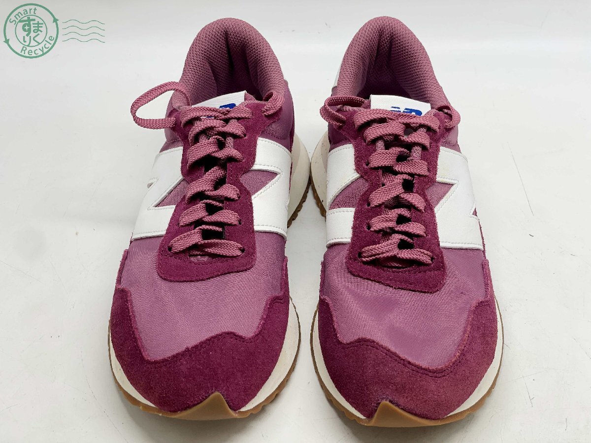 BJ0705117 ◇NEW BALANCE ニューバランス 237 スニーカー パープル系 表記サイズ26 靴 シューズ ファッション小物 くつ 現状品 中古拍卖