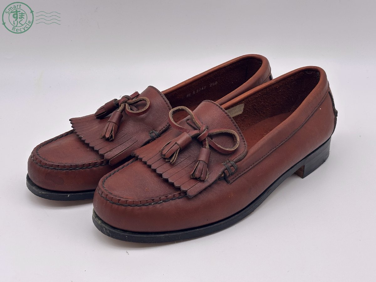BJ0607797 ▽ REGAL リーガル ローファー タッセル 茶 ブラウン系 表記サイズ25EE 靴 シューズ ファッション 中古品 used品 現状品拍卖