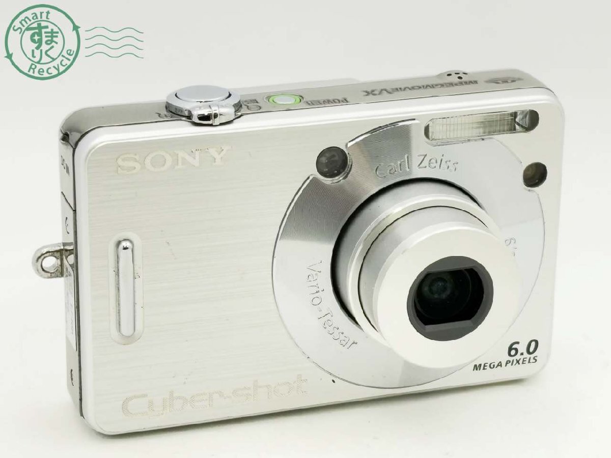 BJ0607370 ● SONY Cyber-Shot DSC-W50 ソニー サイバーショット コンパクトデジタルカメラ コンデジ デジカメ バッテリー付き 中古拍卖