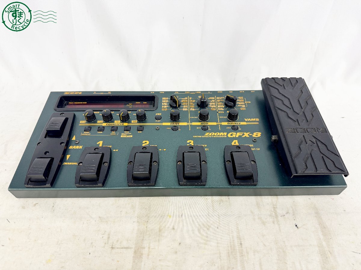 BJ0708090 ★ ZOOM GFX-8 ズーム マルチエフェクター プロセッサー ギター器材 オーディオ 本体のみ 通電未確認 ジャンク 中古拍卖