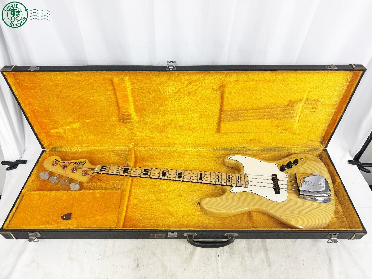 BJ0608478 ★ 1円~ Greco グレコ ジャズベースタイプ ハードケース付き エレキベース 音出し可 音楽 弦楽器 ジャンク 中古拍卖